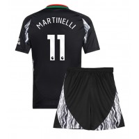 Arsenal Gabriel Martinelli #11 Bortedraktsett Barn 2024-25 Kortermet (+ Korte bukser)